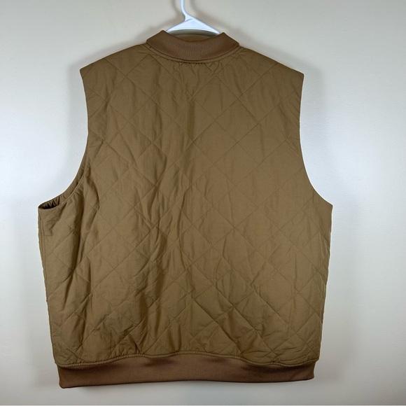 The North Face Men's Tan Quilted Vest - Picture 2 of 6